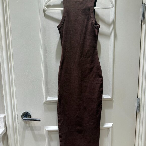 Meshki Viola Ribbed Slit Maxi Tank Dress Size XS - Picture 8 of 9
